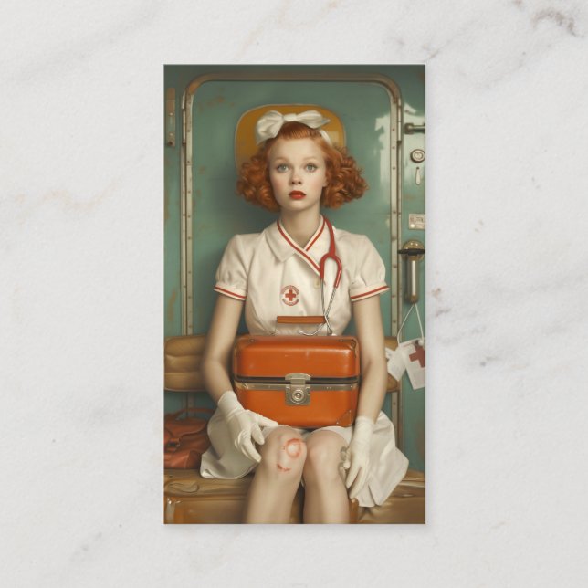 Tarjeta De Visita Enfermera de Hurt (Anverso)