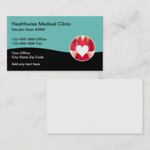 Tarjeta De Visita Enfermera de medicina 