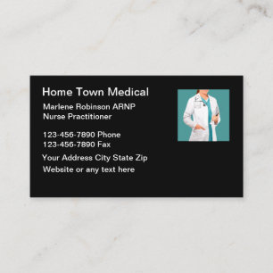 Tarjeta De Visita Enfermera médica practicante