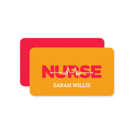 Tarjeta De Visita Enfermera practicante rn