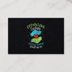 Tarjeta De Visita Enfermera terapeuta ocupacional