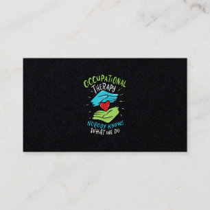 Tarjeta De Visita Enfermera terapeuta ocupacional