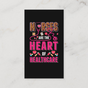 Tarjeta De Visita Enfermeras de Salud Orgullosas Enfermeras Médicas 