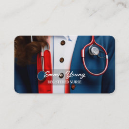 Tarjeta De Visita Enfermería de enfermería