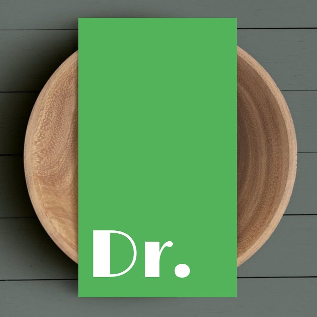 Tarjeta De Visita Enfermería de Médicas de Medicina Verde Moderna (Subido por el creador)