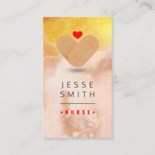 Tarjeta De Visita Enfermero/ Enfermero pediátrico/ cuidador