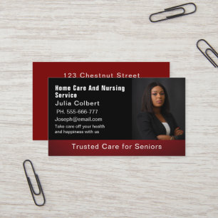 Tarjeta De Visita Enfermero Profesional Elegante CÓDIGO QR negro