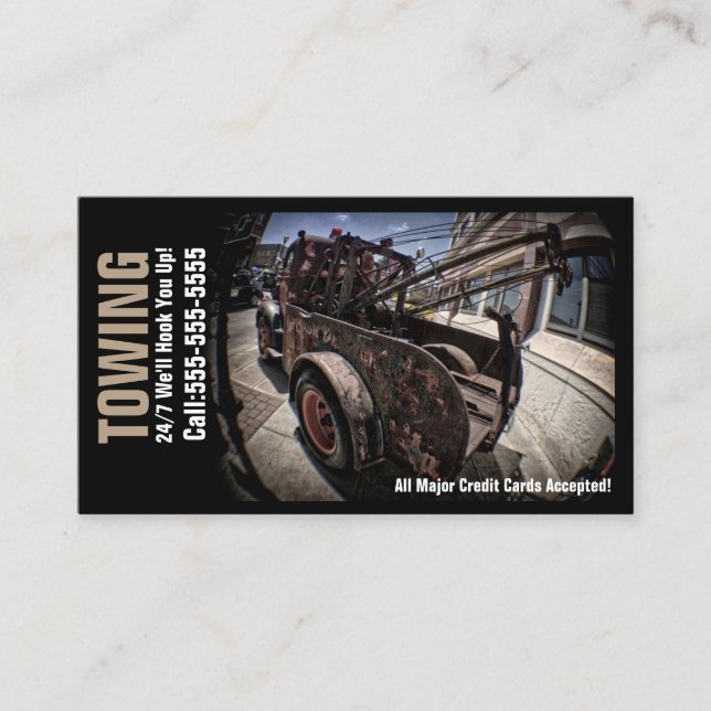 Tarjeta De Visita ¡Engánchele para arriba! (Anverso)