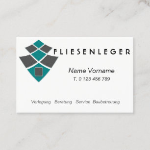 Tarjeta De Visita Enladrillador - artesanos