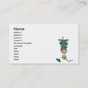Tarjeta De Visita enredado en navidades luces diseño personalizado d