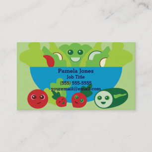 Tarjeta De Visita Ensalada Cuta