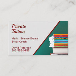 Tarjeta De Visita Enseñanza privada de enseñanza