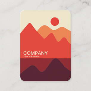 Tarjeta De Visita Entorno minimalista 191021(03) Vertical Business