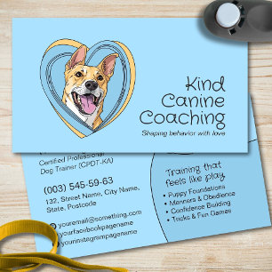 Tarjeta De Visita Entrenador caprichoso y caprichoso