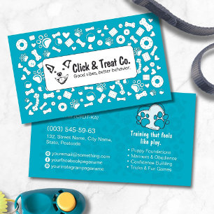 Tarjeta De Visita Entrenador caprichoso y caprichoso