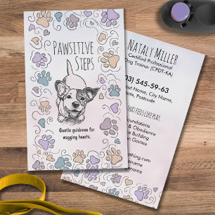 Tarjeta De Visita Entrenador caprichoso y caprichoso