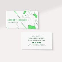 Entrenador de artes marciales boxeo combate deport