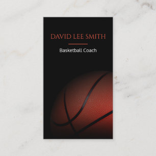 Tarjeta De Visita Entrenador de baloncesto