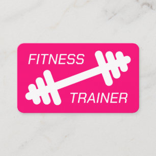 Tarjeta De Visita Entrenador de fitness entrenador entrenador modern