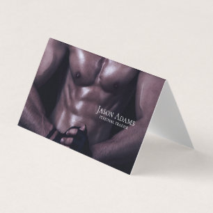 Tarjeta De Visita Entrenador de fitness, entrenador personal