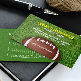Tarjeta De Visita Entrenador de fútbol