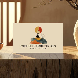 Tarjeta De Visita Entrenador de Harmony Horizon Life, Terapista, Med