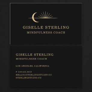 Tarjeta De Visita Entrenador de mindfulness