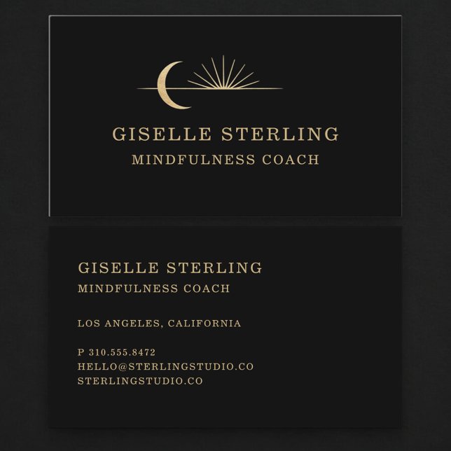 Tarjeta De Visita Entrenador de mindfulness (Subido por el creador)