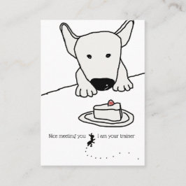 Tarjeta De Visita Entrenador de perros