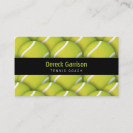 Tarjeta De Visita Entrenador de tenis | Lecciones sobre prácticas de