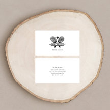 Entrenador de tenis Minimalista blanco negro