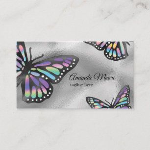 Tarjeta De Visita entrenador de vida de monarca mariposa planificado