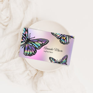 Tarjeta De Visita entrenador de vida de monarca mariposa planificado