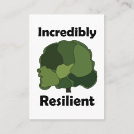 Tarjeta De Visita Entrenador de Vida Inspirador Resiliente Árbol de