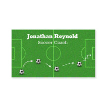 Entrenador del plan de juego de pelota de fútbol