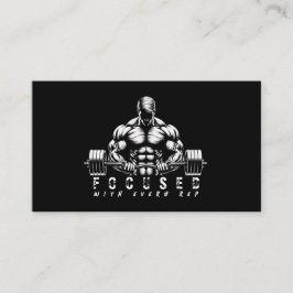 Tarjeta De Visita Entrenador personal: