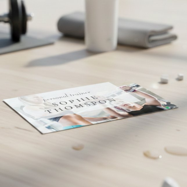 Tarjeta De Visita Entrenador personal (Subido por el creador)