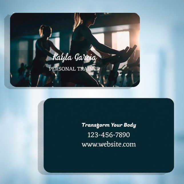 Tarjeta De Visita Entrenador personal (Subido por el creador)