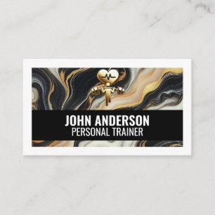 Tarjeta De Visita Entrenador personal coach de fitness gimnasio salu