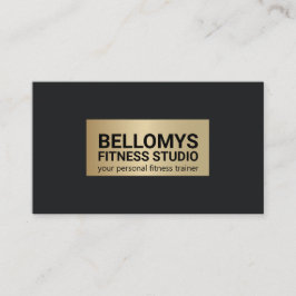 Tarjeta De Visita Entrenador personal de fitness