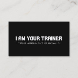 Tarjeta De Visita Entrenador Personal Ejercicio Gimnasio Negocio de 