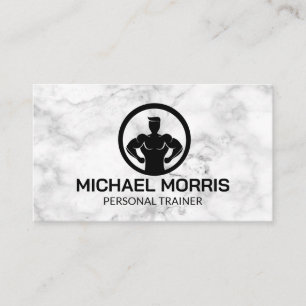 Tarjeta De Visita Entrenador Personal Gimnasio