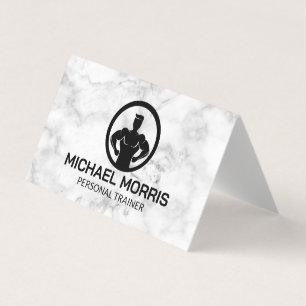 Tarjeta De Visita Entrenador Personal Gimnasio