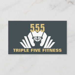 Tarjeta De Visita Entrenador personal/GYM/FITNESS