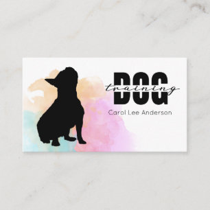 Tarjeta De Visita Entrenamiento de perros