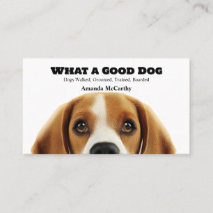 Tarjeta De Visita Entrenamiento de submarinismo para perros