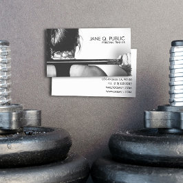 Tarjeta De Visita Entrenamiento personal de entrenamiento para entre