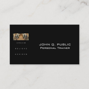 Tarjeta De Visita Entrenamiento personal de la nutrición del