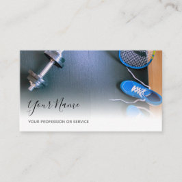 Tarjeta De Visita Entrenamiento personal y autobús de entrenadores d