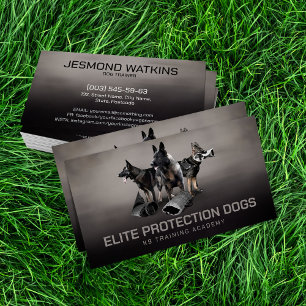 Tarjeta De Visita Entrenamiento Profesional K9